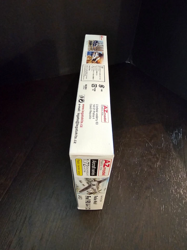 Focke Wulf Fw190 A-1/2 JABO Plane 1:72 AZ MODEL Military Model Kit NEW MIB - Image 2 of 2