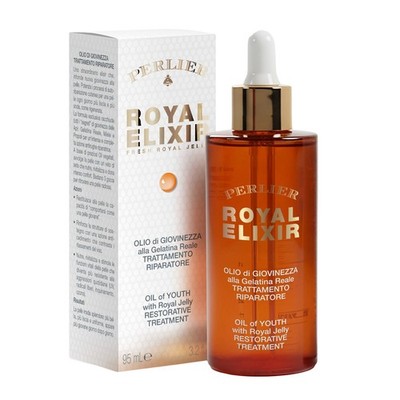 Perlier Royal Elixir Youth Oil 3.2 oz. Bonus Size New & Sealed