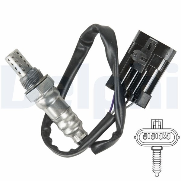 Delphi Lambdasonde Sensor Abgassteuerung ES20135-12B1 FüR Zafira Vectra Opel CC-image