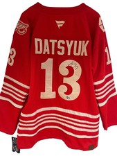 Pavel Datsyuk Signed Custom Detroit Red Wings Jersey #13 Fanatics Pro 54 Beckett