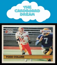 Todd Collins 1992 Courtside Draft Pix #8 Carson-Newman Eagles