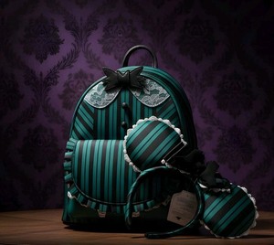 Loungefly Disney Parks Haunted Mansion Ghost Host Mini Backpack & Ears Set NWT Disney Loungefly Haunted Mansion Ghost Host Mini Backpack | eBay main image 3