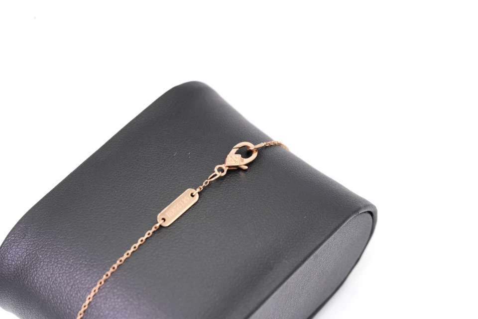 Van Cleef & Arpels梵克雅宝甜心手链18K玫瑰金山茶花图案珠宝首饰 — 第 3/4 张图片