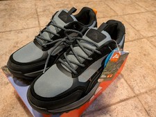 Ozark Trail Men's Waterproof Hiking Shoes Sz 11.5 Black/Gray