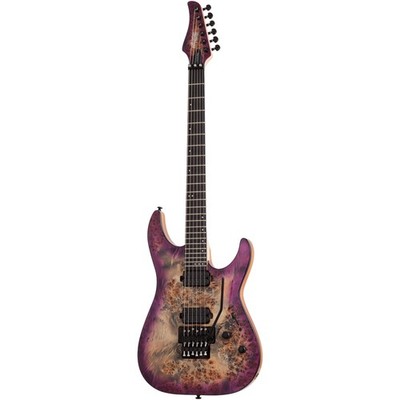 Schecter C-6 Pro FR Aurora Burst - E-Gitarre