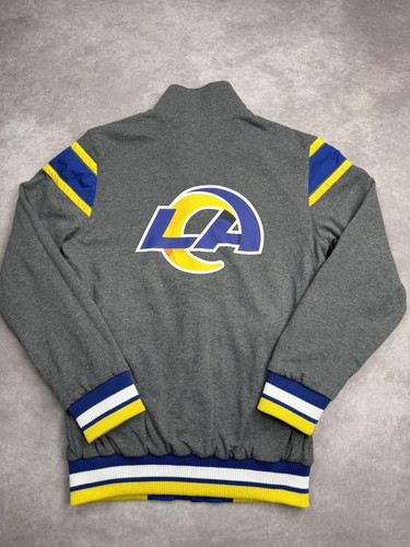 Los Angeles Rams Jacket Mens Small Full Zip Reversible NFL Football G-III - Picture 20 of 24