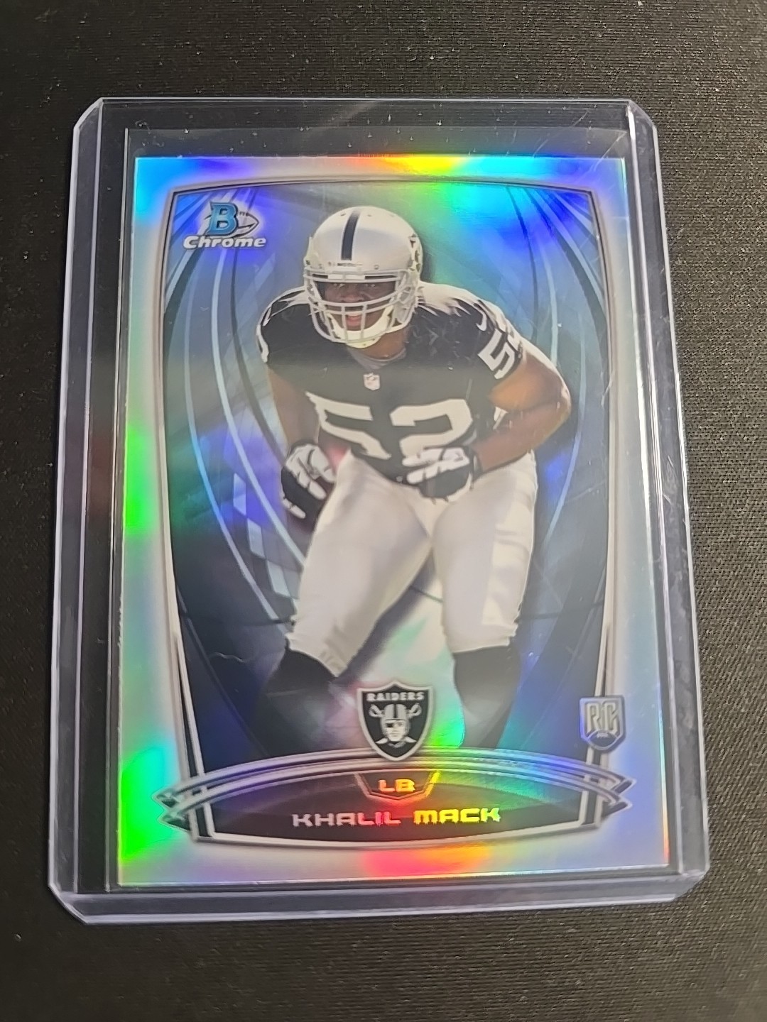 2014 BOWMAN CHROME - KHALIL MACK REFRACTOR (RC)