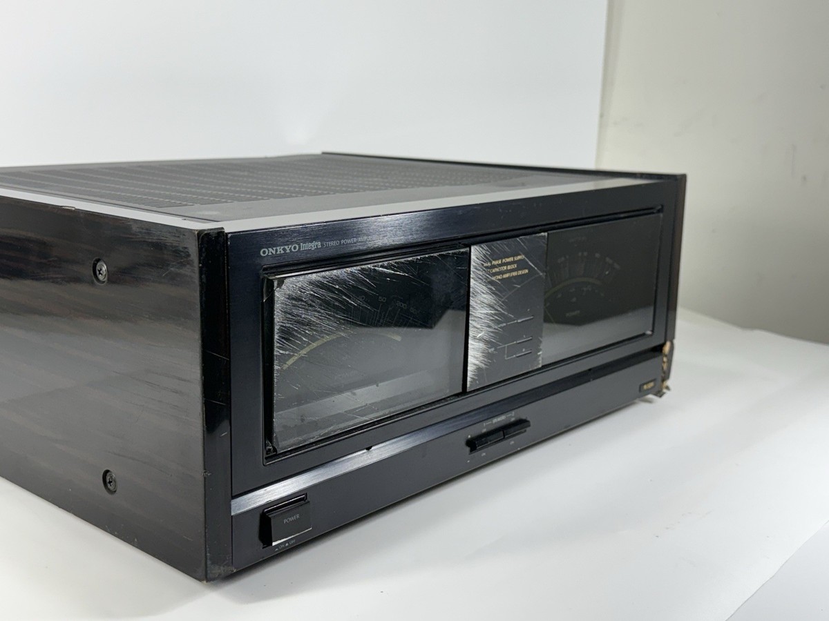 Onkyo Integra M-504 Stereo Power Amplifier ~ 165WPC @ 8Ω ~ Rough