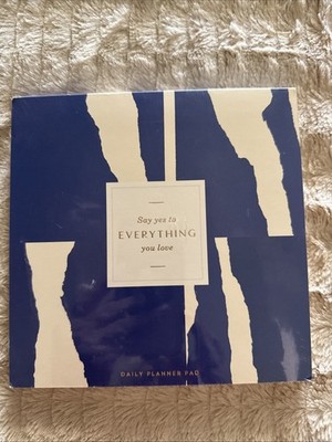 Daily Planner Pad: Say Yes to Everything You Love   80 Removable Sheets