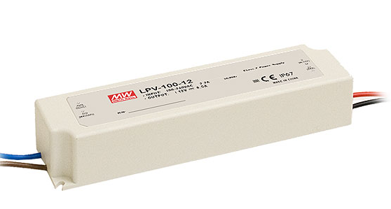 Led Trafo Netzteil 120W 10A 12V Wasserfest Mean Well (LPV-150-12) IP67 Meanwell-image