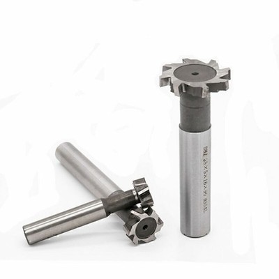 Schaftfräser T-Nutfräser 6542 HSS Nutenfräser T Slot Cutter Ø 10 - 50 mm H7 G3R&