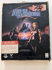 Age Of Wonders Big Box (PC, CD-ROM, 1999) Epic Games -