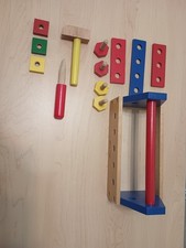 Melissa And Doug Tool Box with 12 Pieces, Age 3  Up