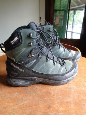 Salomon X Ultra Winter CS WP Boots Men's Size 11 Black Thinsulate 376635 - MINT