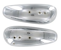 Paar Tankabdeckungen Chrom Motobecane 85 FüR MBK 40 AV88