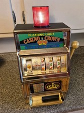 16" Vintage 1980's Waco Casino Crown, Slot Machine, Japan, has payout issue