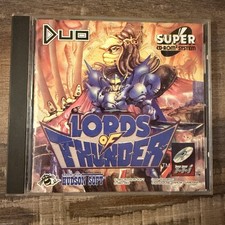 Lords Of Thunder TurboGrafx-CD/TurboDuo 1993 Case With Manual Only