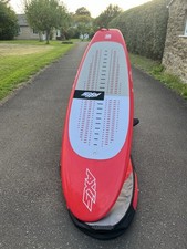 Axis Hybrid DWH 110 Litre Hydrofoil Board and Board Bag In Red