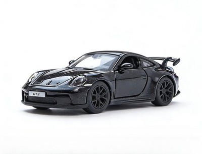 Bburago 1:64 Black 911 GT3 Sports Model Diecast Metal Car | eBay