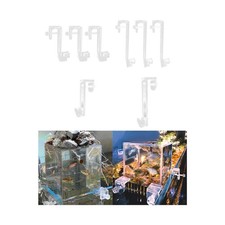 Set of 3 Fish Tank Brackets for Aquarium Use with Auto Refill System