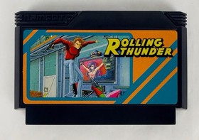 Rolling Thunder Nintendo Famicom CIB Japan Import US Seller Mint With Inserts