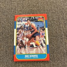 1986-87 Fleer Danny Schayes #98 Denver Nuggets NM Near Mint Free Shipping