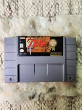 The Legend of Zelda: A Link to the Past (Nintendo SNES, 1992) With Free Manual