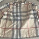 Girls 2-Piece Cotton Shorts Set Check Long Sleeve Top & Black Shorts — photo 2