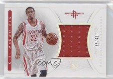 2014-15 Panini National Treasures NBA Rookie Materials 69/99 KJ McDaniels 5x8