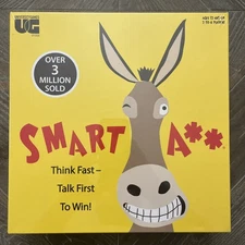 NEW University Games Smart Ass - The Ultimate Trivia Board Game Brand New SEALED