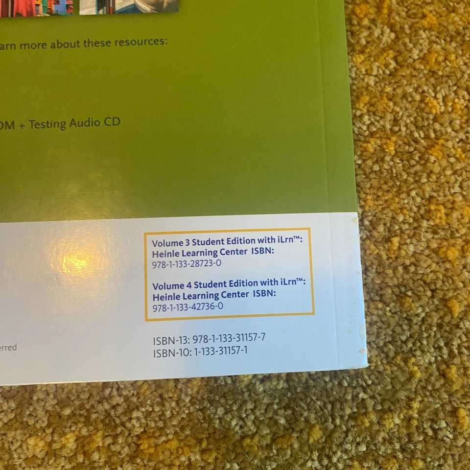 CUADROS Intermediate Spanish Volumes 3&4 Annotated Instructor's Edition - Image 3 of 4