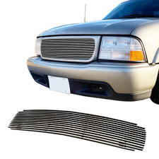Fits 1998-2003 Gmc Jimmysonoma Front Upper Silver Billet Grille Grill Inserts Fits 1998-2003 Gmc Jimmysonoma Front Upper Silver Billet Grille Grill Inserts