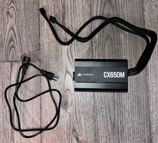 CORSAIR - CX-M Series CX650M Semi-Modular Low-Noise ATX Power Supply - Black