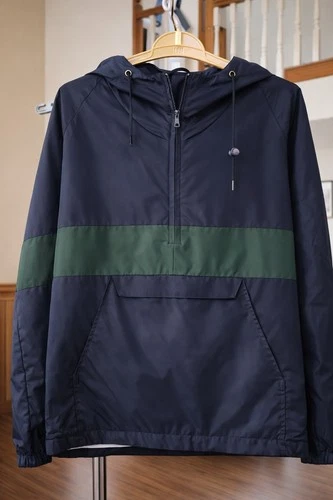 Charles River Apparel Men Windbreaker Navy Lightweight 1/4 Zip Large CR80 Nice video thumbnail