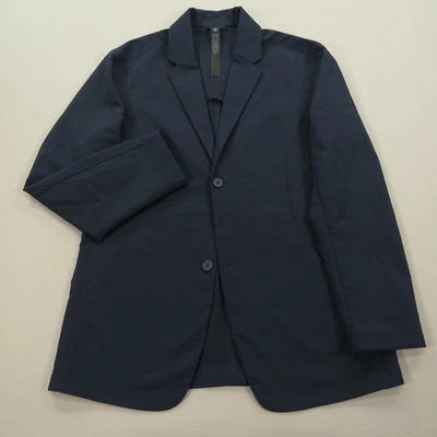 Lululemon New Venture Blazer Men Large Navy Performance Tech Unstructured Jacket - Image 1 of 4