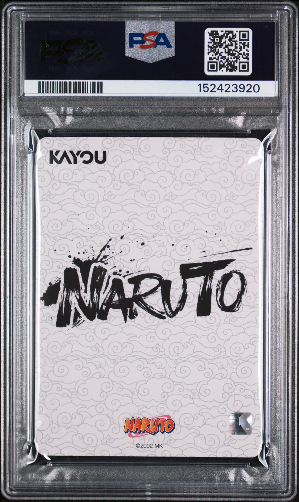 2025 KAYOU NARUTO SMRITI COLLECTIBLE CARD #006L4 KIBA INUZUKA PSA 10 view 2