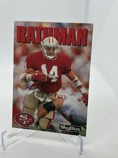1992 Skybox Impact - Tom Rathman #72 49ers Nebraska Football