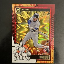 2024 Panini Donruss - Bomb Squad Wade Boggs #2 Red Xplosion /99