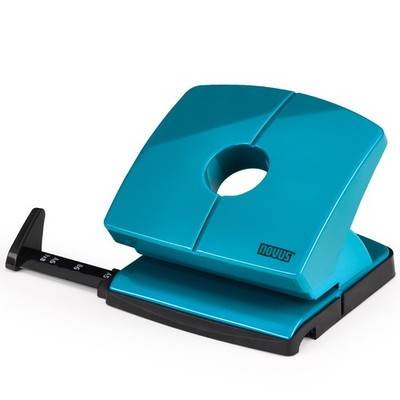 NOVUS Locher B220 Color ID 2.0 20 Blatt fest einrastend Metall bright petrol