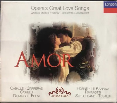 Amor (Opera's Great Love Songs), Placido Domingo, José Carreras, Montserrat