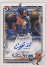 2021 Bowman Paper Prospect Auto Edgardo Fermin #PAPR-EF Auto y6s