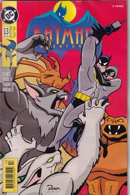 BATMAN ADVENTURES (deutsch) 13 - DINO VERLAG 1996 - Z. 2-3
