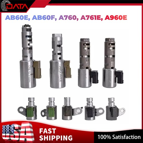 9PCS Transmission Shift Solenoid Kit For Tundra A760 A761E A960E AB60E AB60F OEM - Picture 1 of 12
