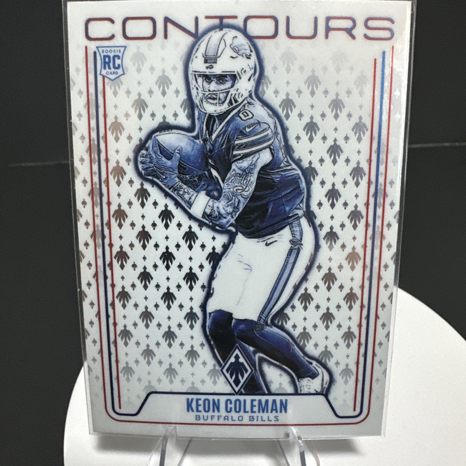 2024 Panini Phoenix - Contours Keon Coleman #CON-KCN (RC)