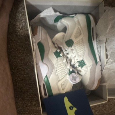 Jordan Air Jordan 4 Retro SP Pine Green White Mid Top Lace Up Basketball Sneaker