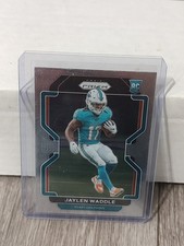 Jaylen Waddle Panini Prizm Base Rookie Card RC MIA Dolphins Alabama . rookie card picture