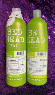 Bed Head by TIGI Urban Antidotes Re-Energize Daily Shampoo & Conditioner 25.36oz