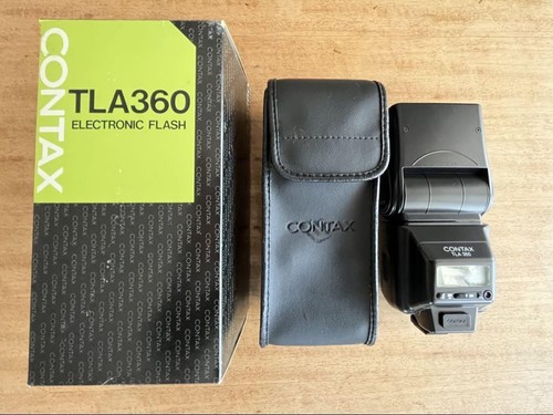 Contax TLA360 Electronic Flash for 35mm SLR Camera with Case Box - Tested - 第 1/8 張圖片