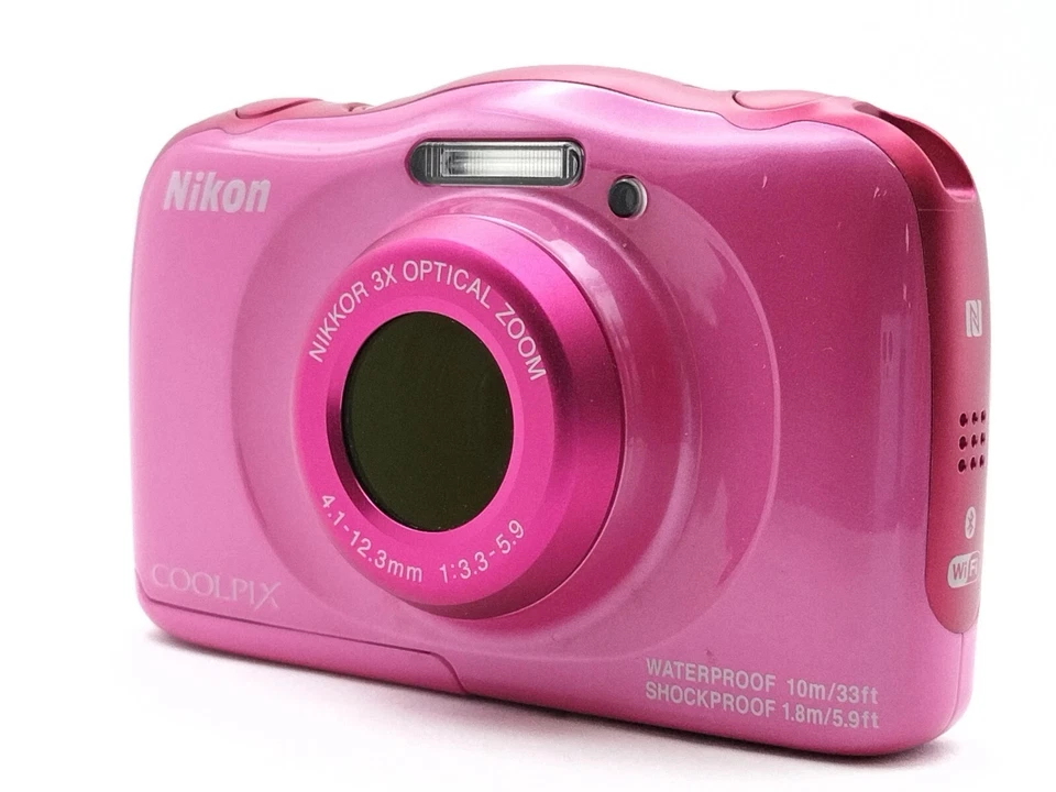 Nikon Coolpix W100 Digital Camera 13.2 MP 3x Optical Zoom with Accessories Pink - Image 3 of 4