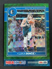 Luka Doncic 2024-25 Panini Hoops Green Wave /25 #115